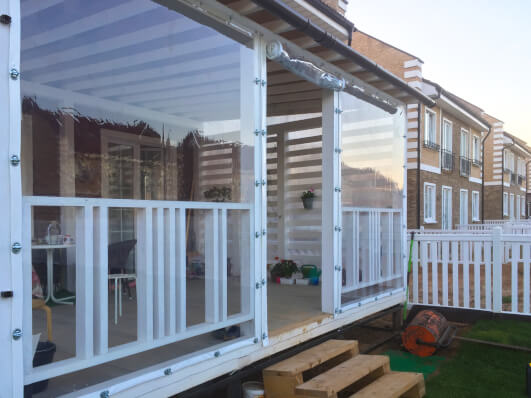 Белая веранда