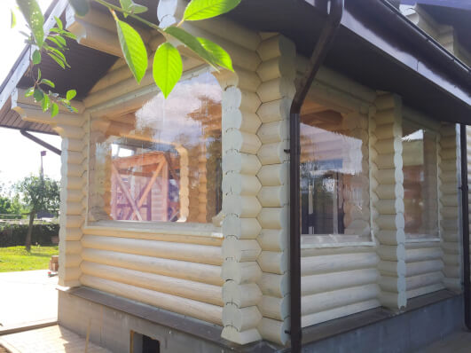 Окна в срубе